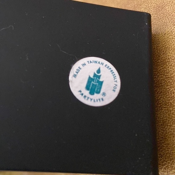 𝅺partylite Gecko Lizard Black Metal Tealight Holder - Picture 4 of 6